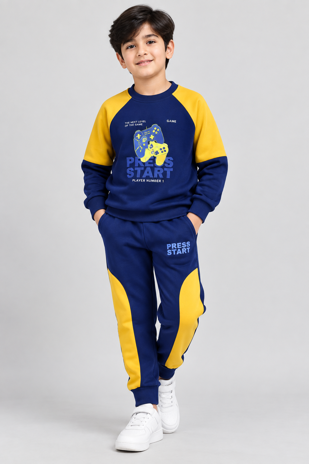 Boys Press Start Gaming Coord Set