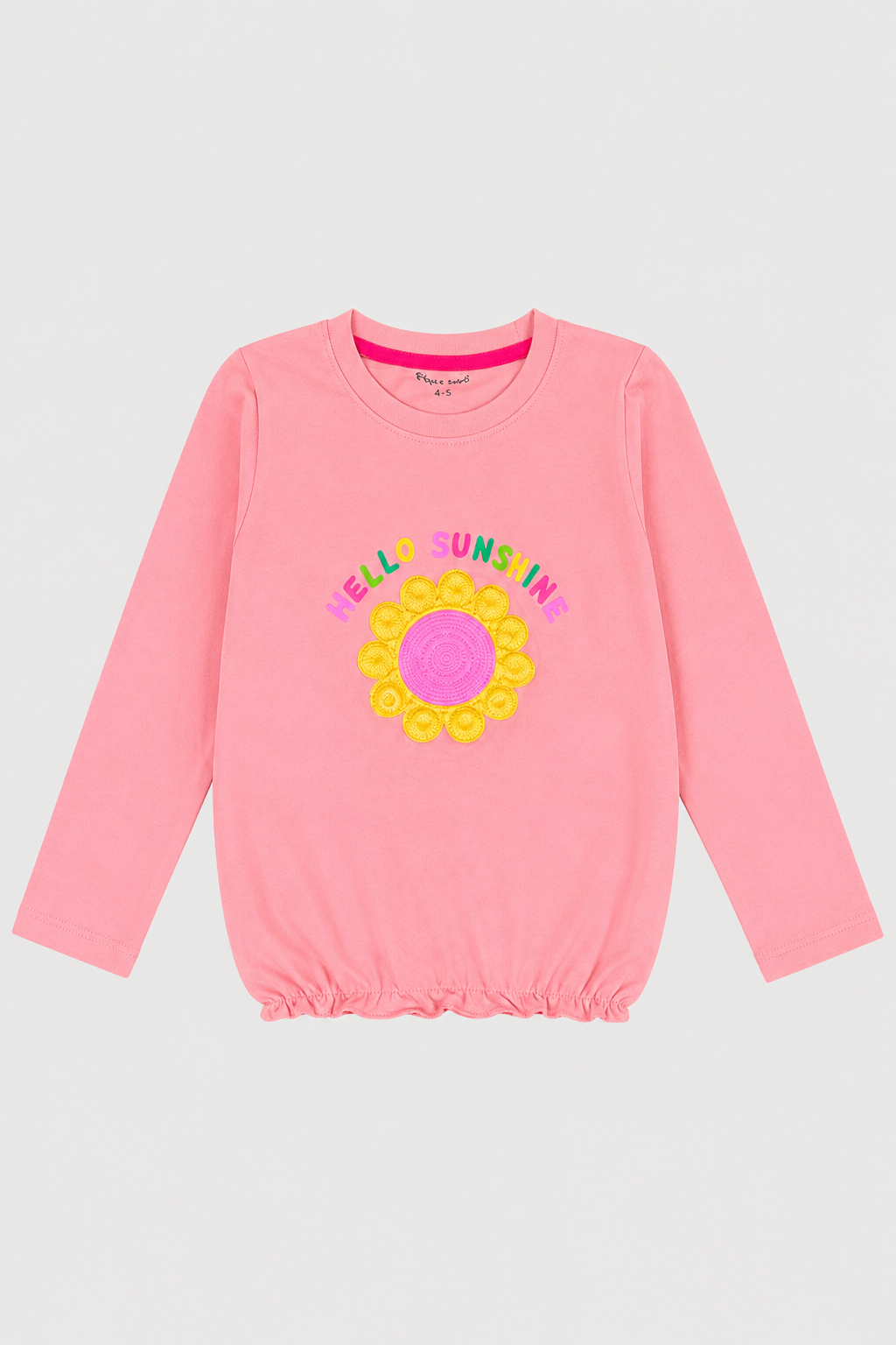 Girls Sunshine full sleeve shirt