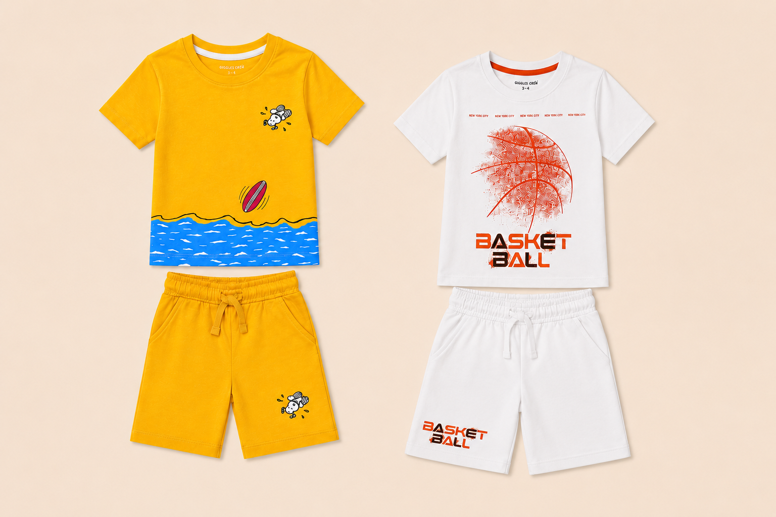 Boys coord set pack of 2
