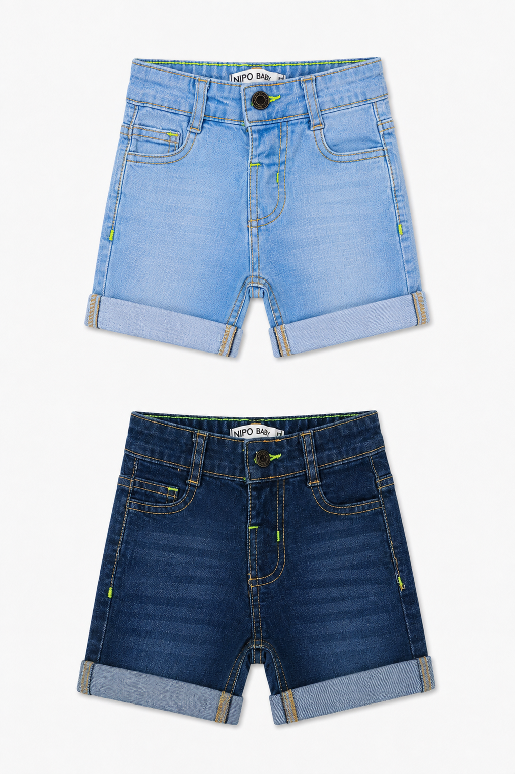 Boys pack of 2  Denim Shorts