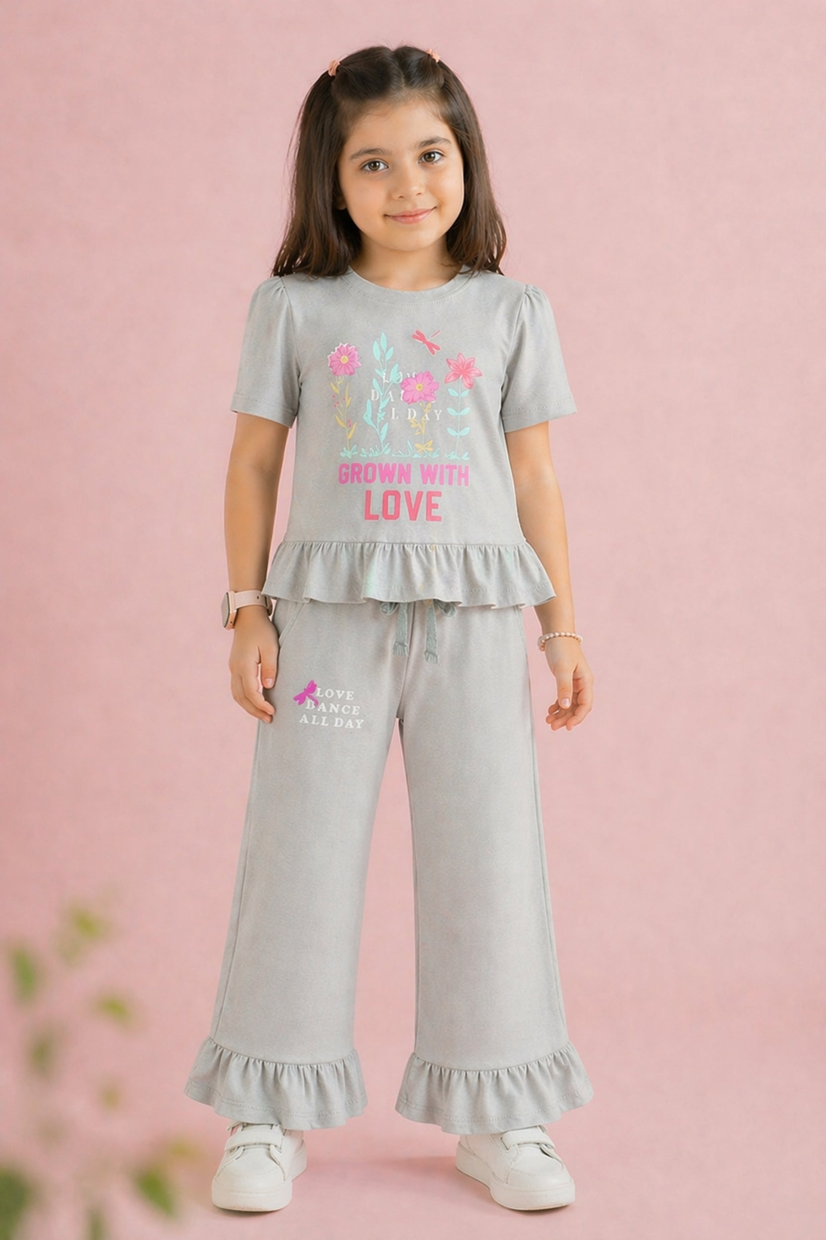 Blossom Love Ruffle Coord set