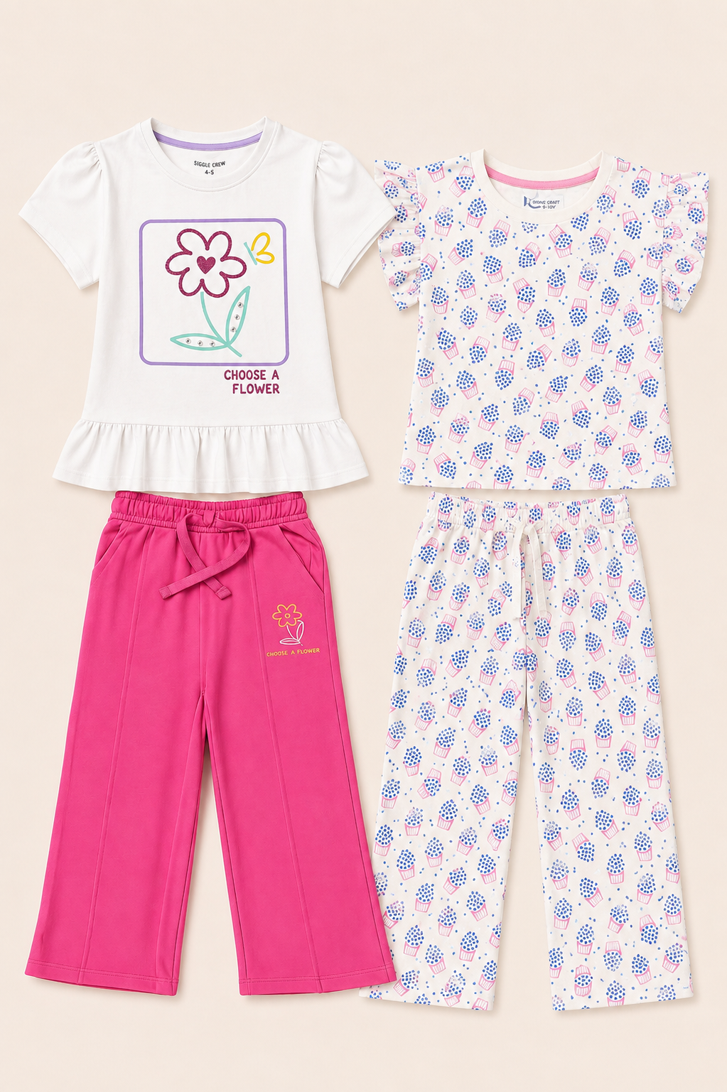 Girls coord set , pair of 2
