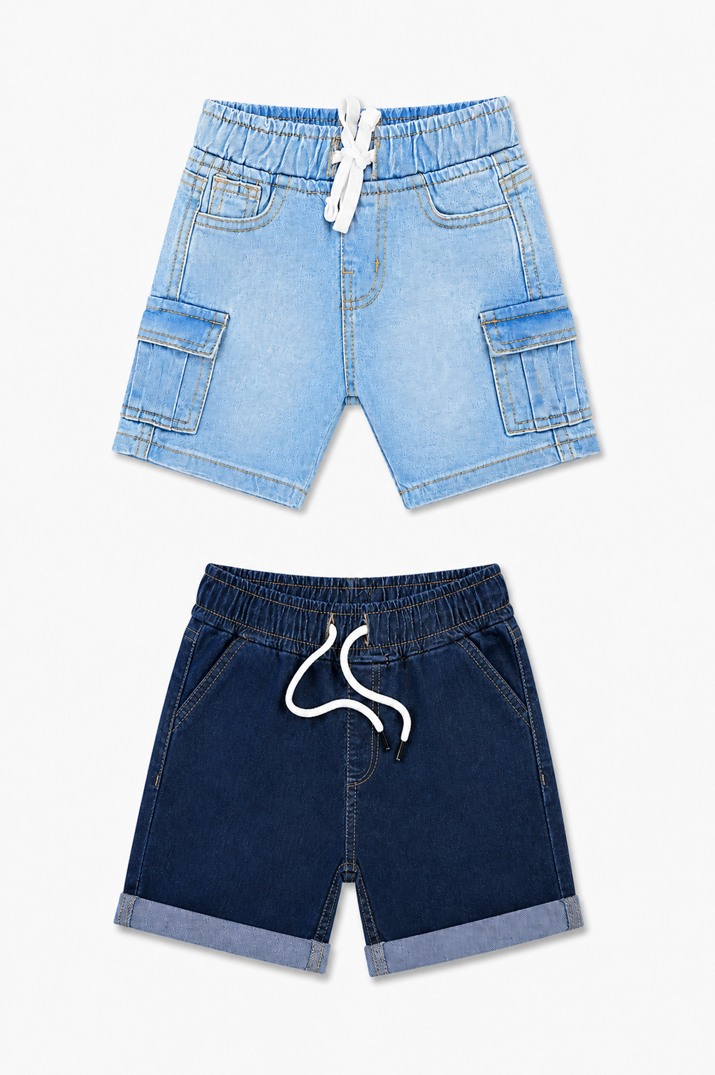 Boys pack of 2  Denim Shorts