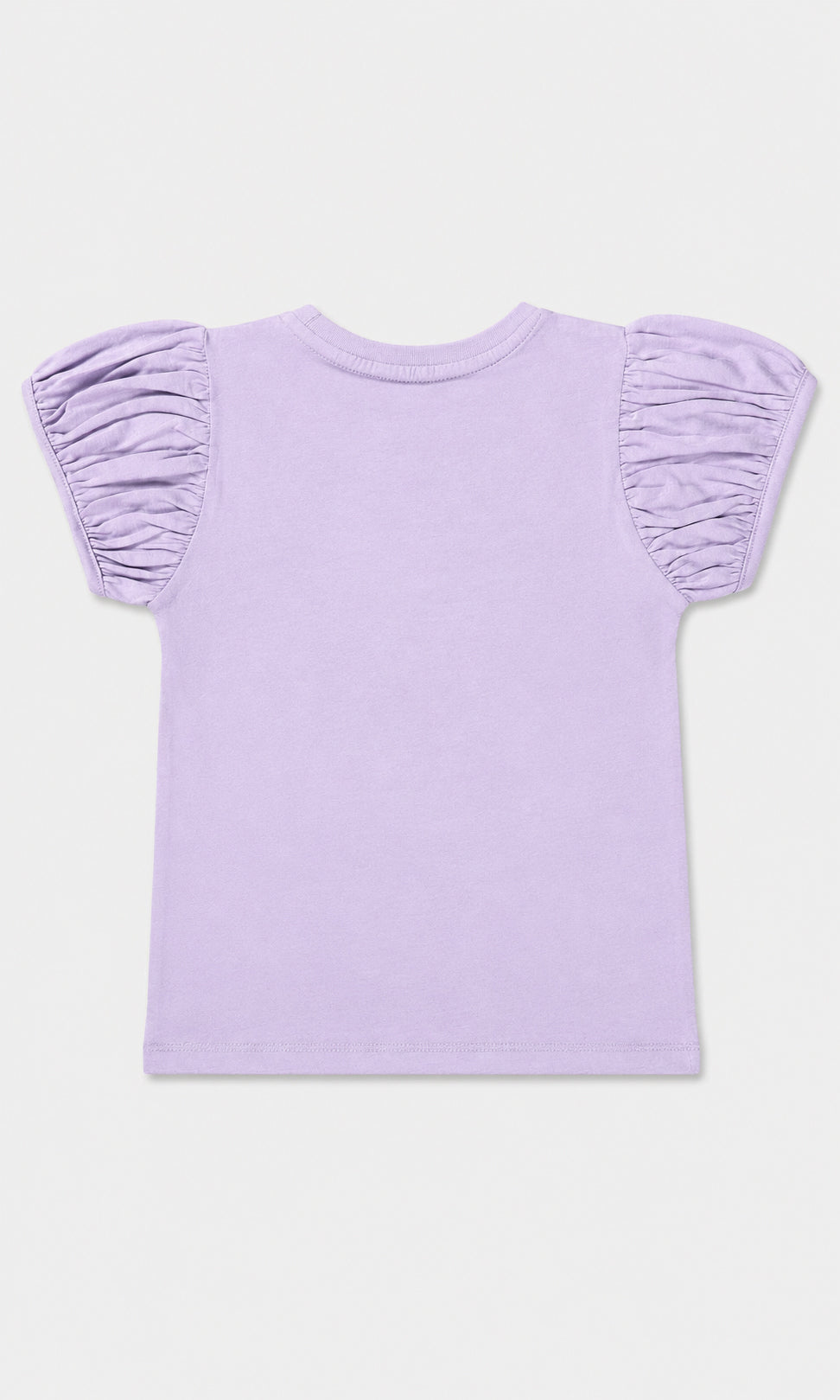 Girls Lovely Heart Girls Ruffle Sleeve T-Shirt