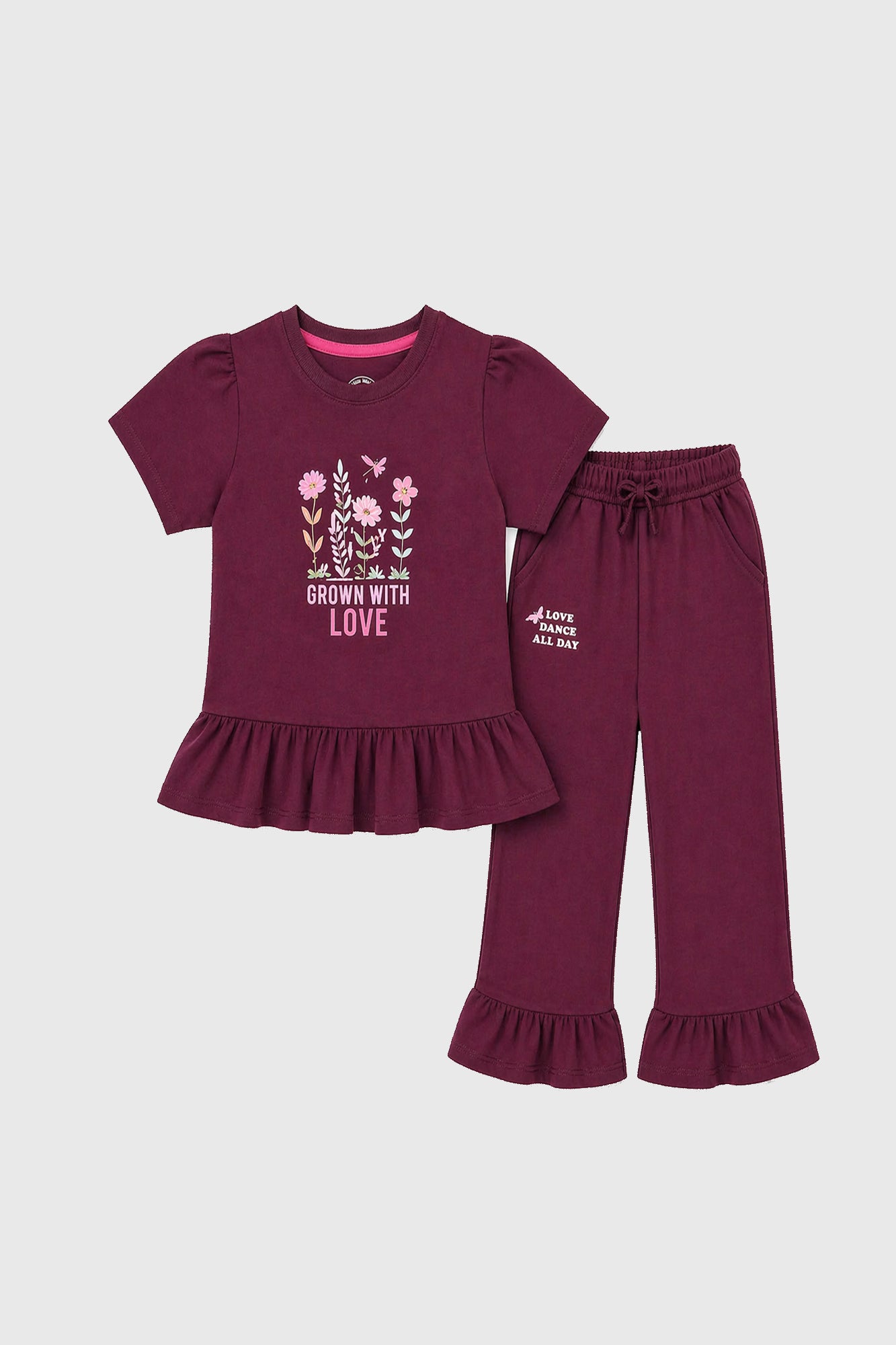 Girls Blossom Love Co-ord Set