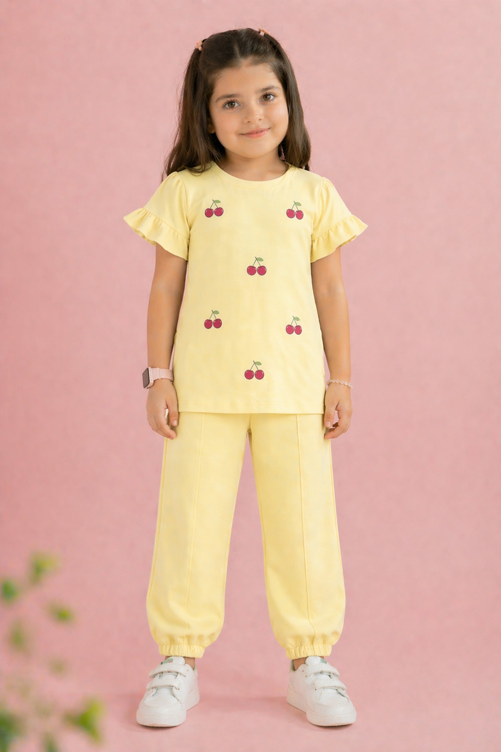 Girls Buttercup Cherry Comfort Set