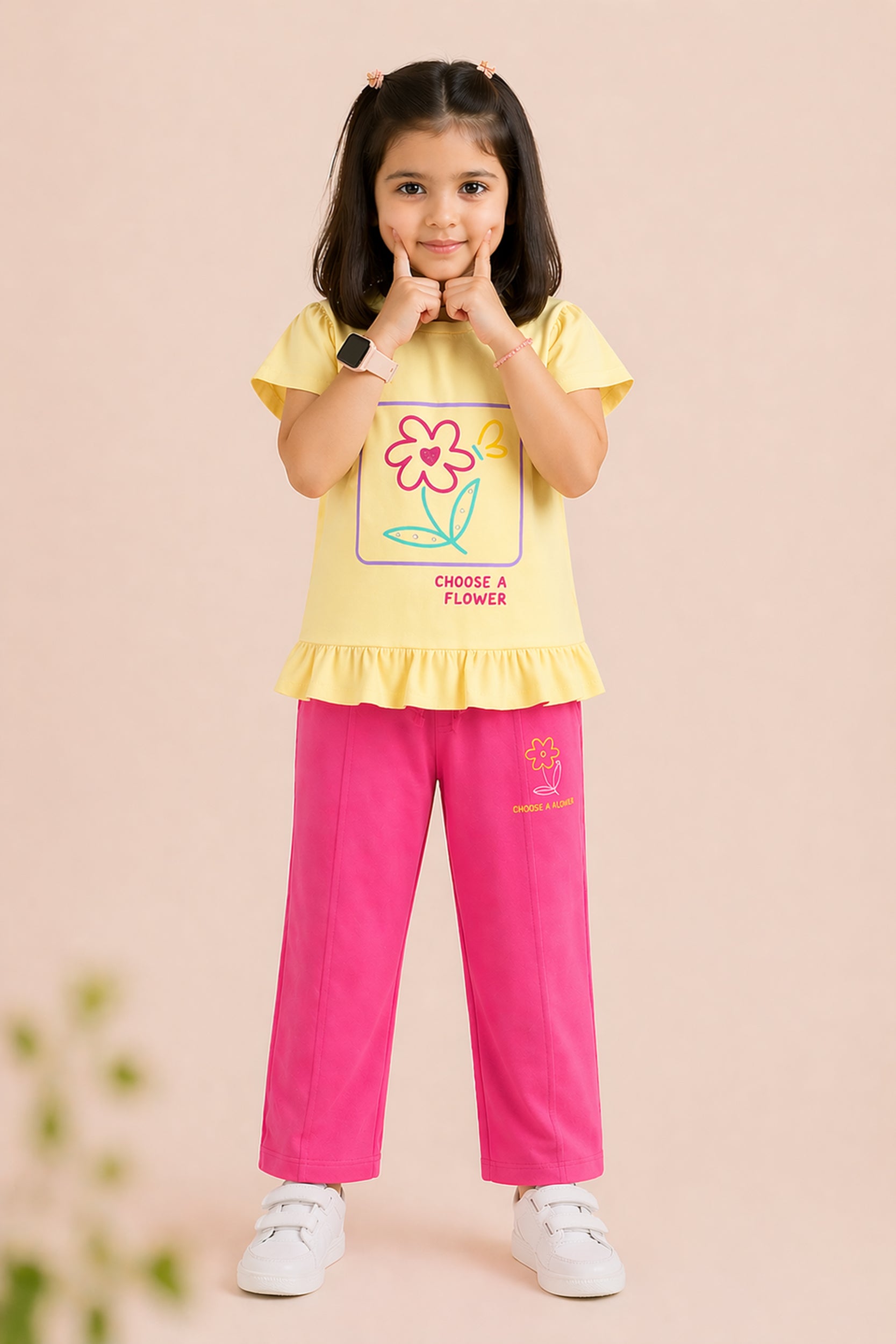 Girls Sunny Bloom Co-ord Set