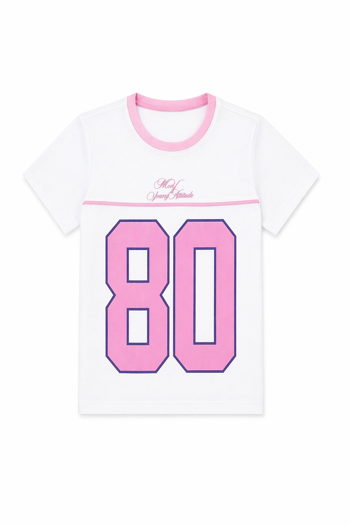 Girls Pink and white Coord set