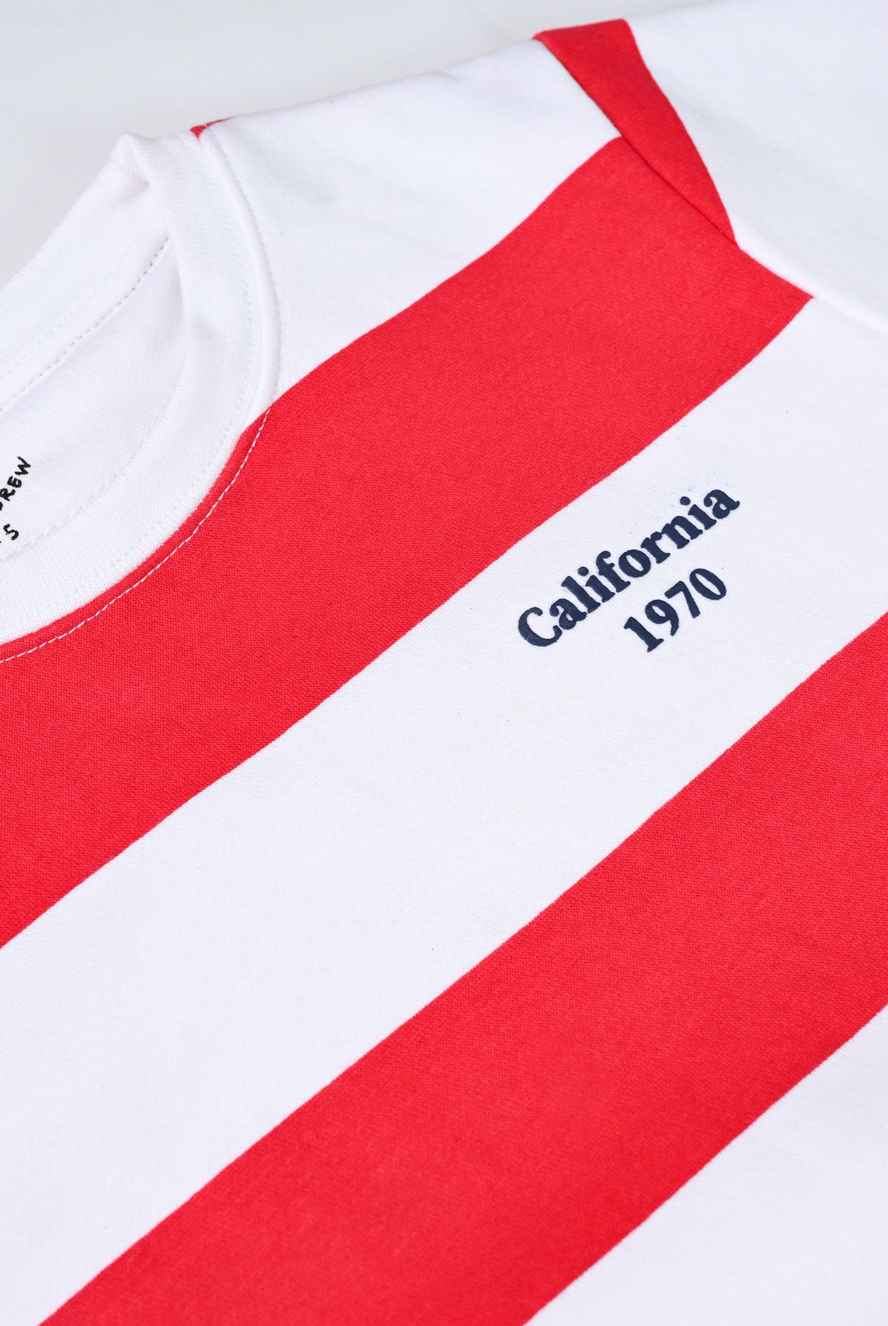 Boys basic white and red sweatshirt