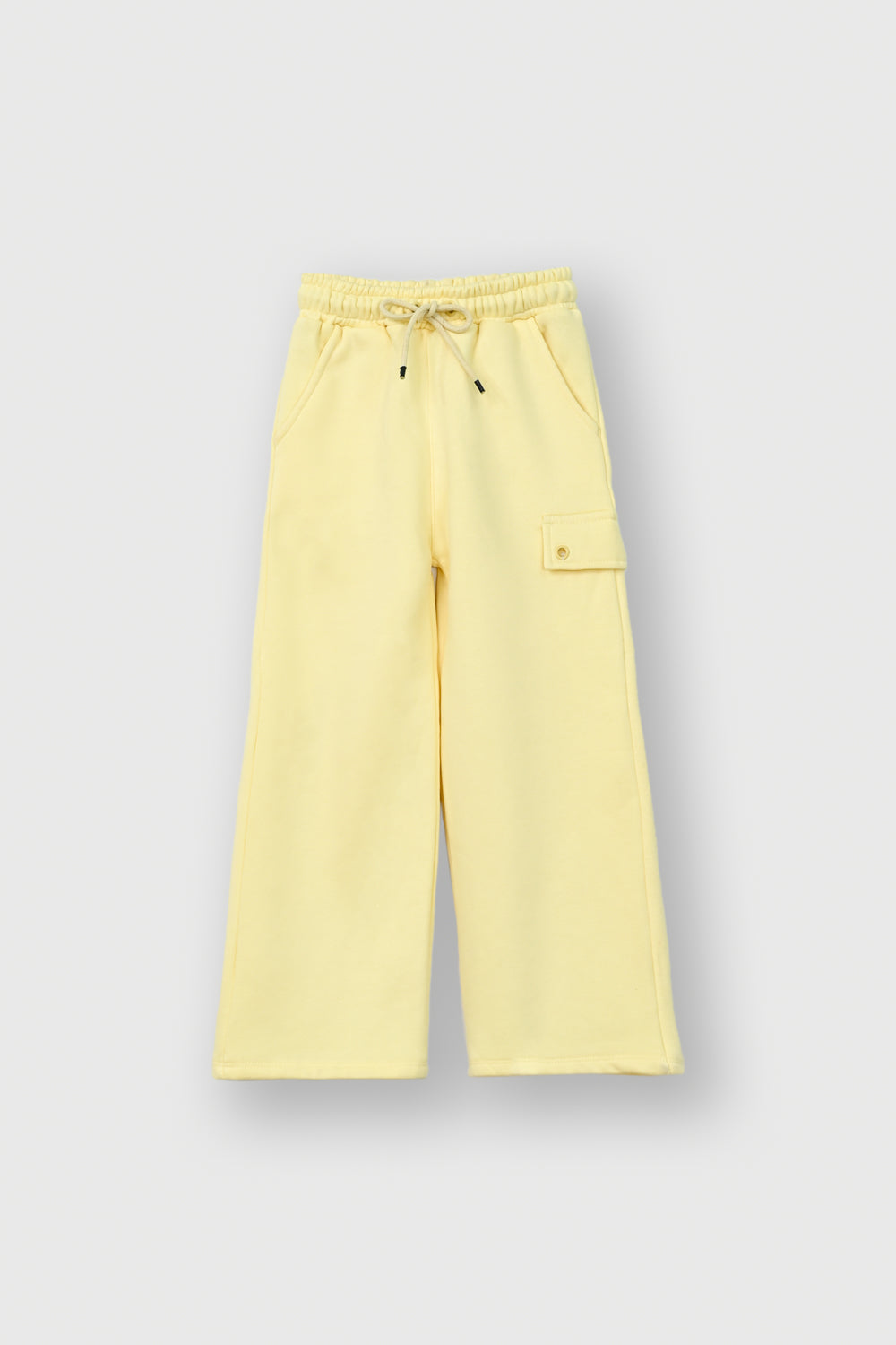 Girls lime striped with pocket flees suit