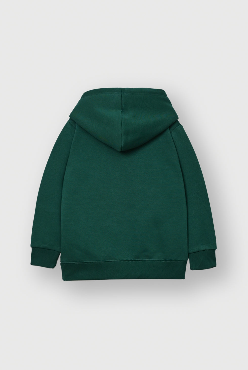 Boys Forest green Fleece Hoodie