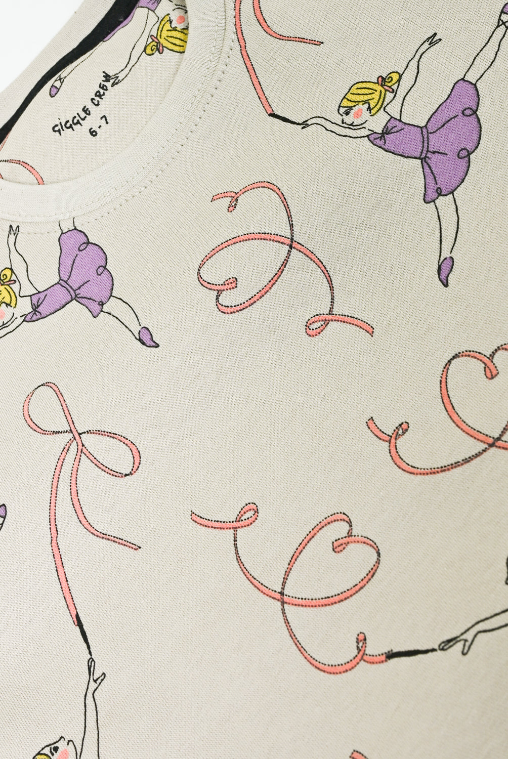 Girls rotary printed fleece Sweatshirt