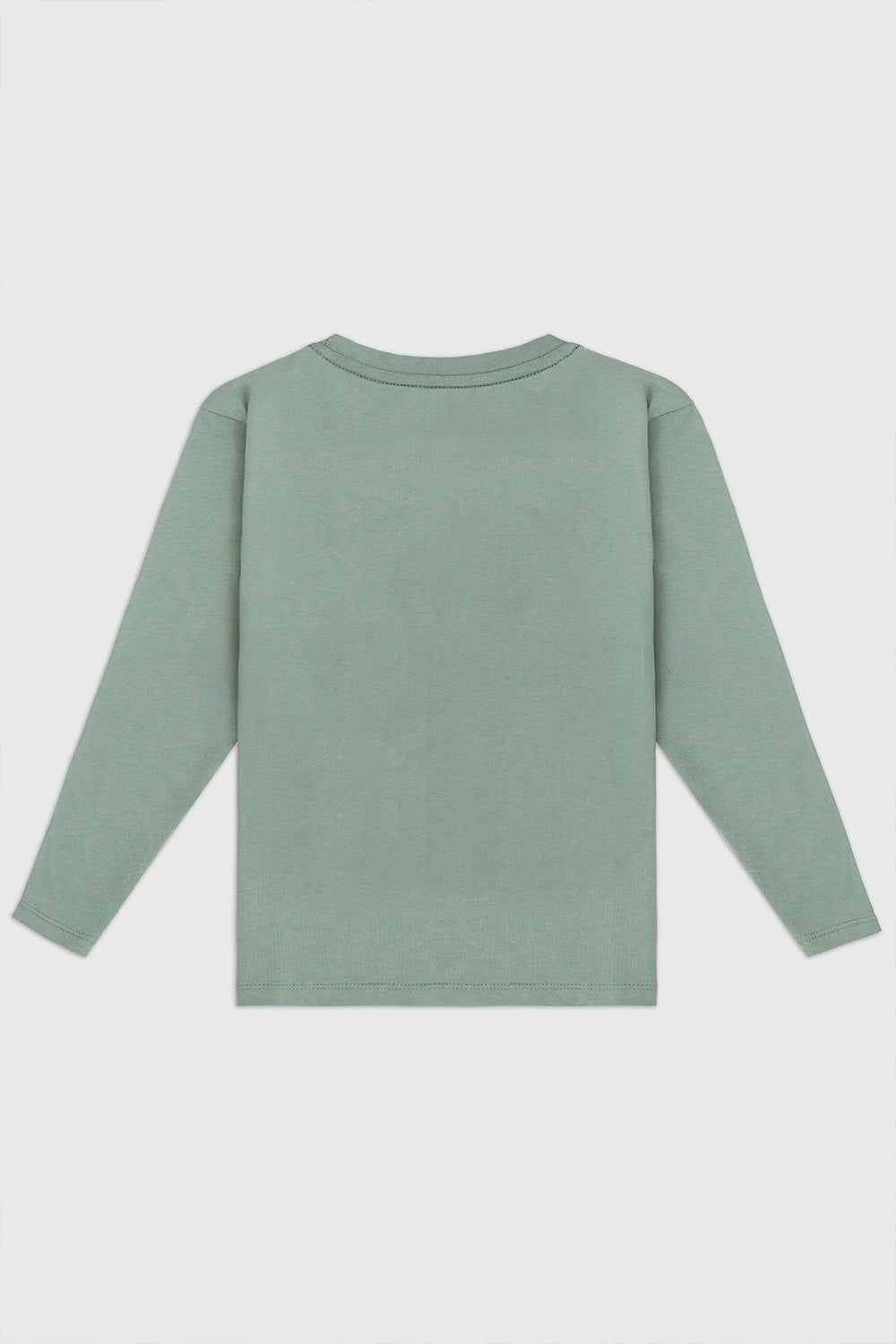 Long-Sleeve Sage green t-Shirt