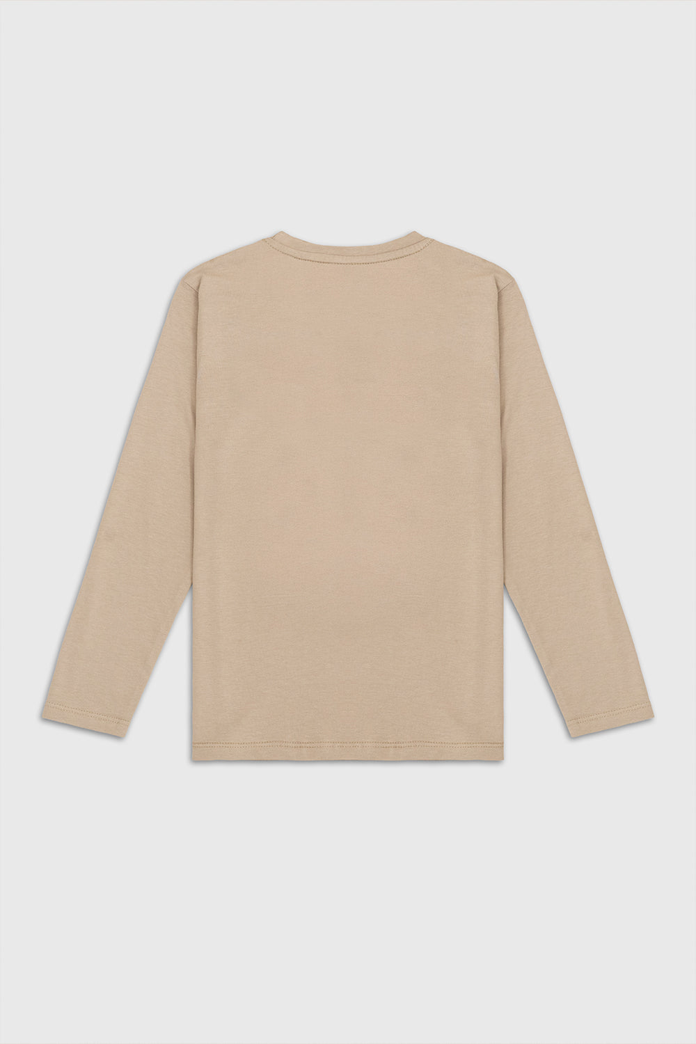 Boys Beige "Stay Rad" Long sleeve t-Shirt