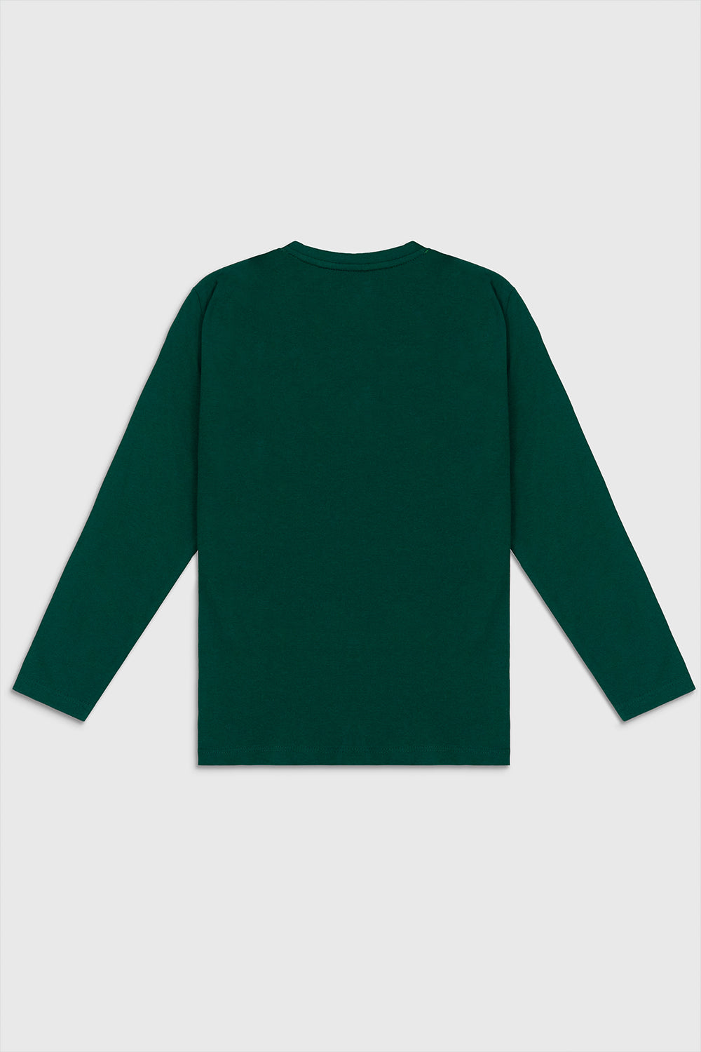 Boys olive green full sleeve t-Shirt