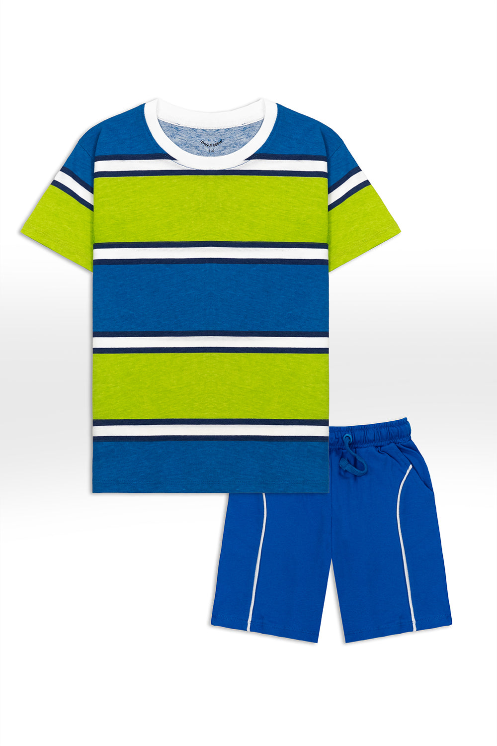 Boys' Striped T-Shirt and Shorts Set