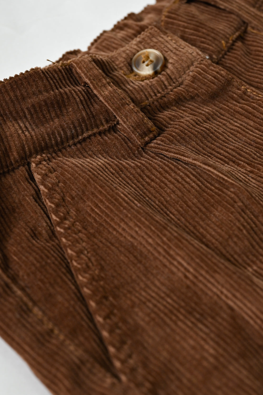 Brown Corduroy Classic Co-Ord Set