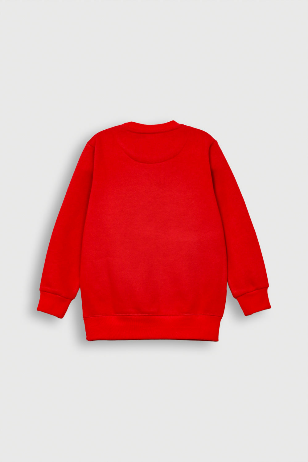 Boys Superhero Red Fleece Sweatshirt