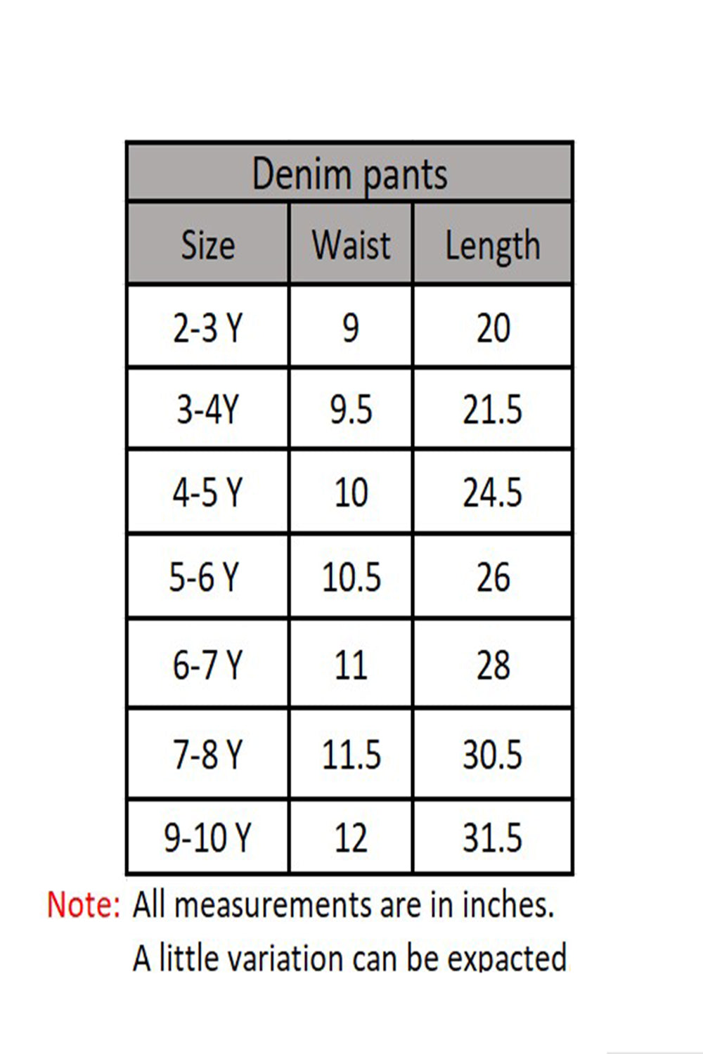 Girls Alphabet Embroidered Wide-Leg Denim Pants