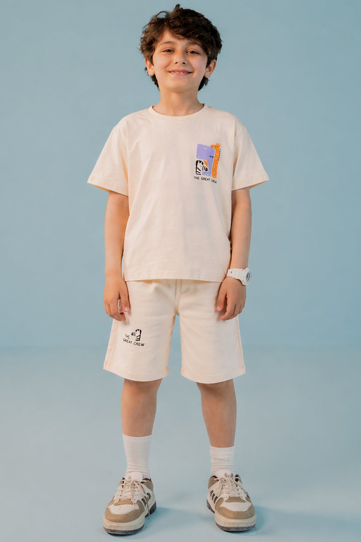 Boys Cotton printed set