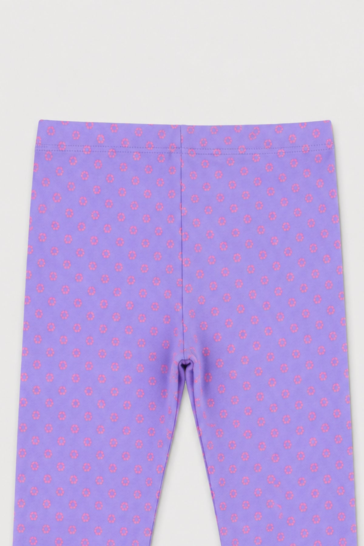 Girls Lavender Bloom Girls Leggings