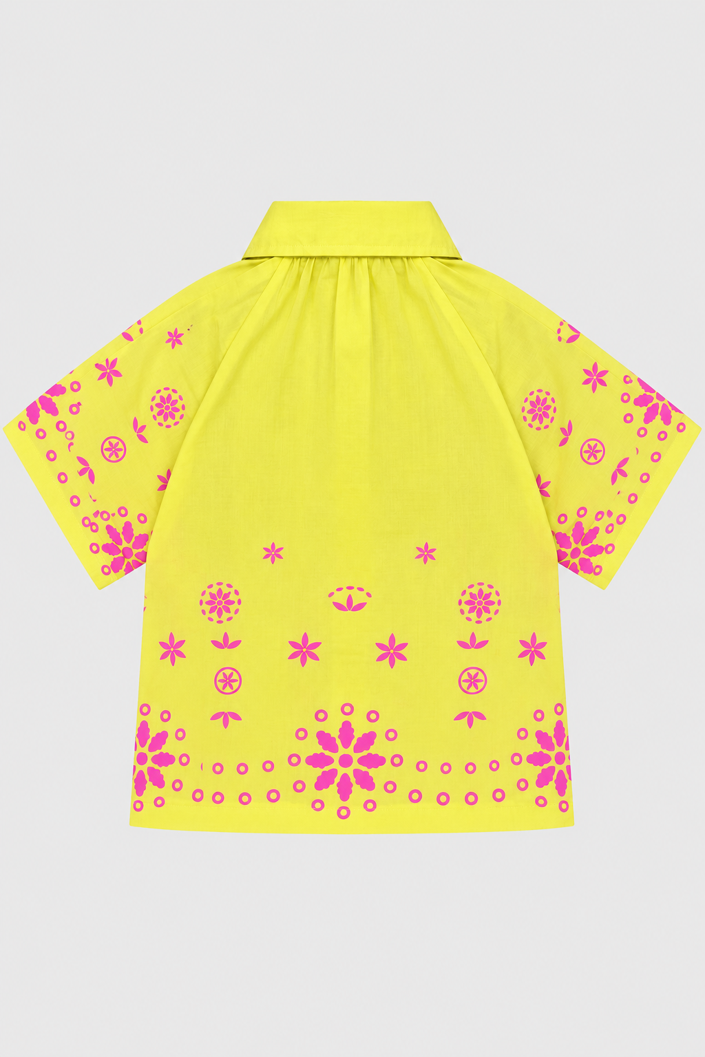 Girls Floral Printed Shirt