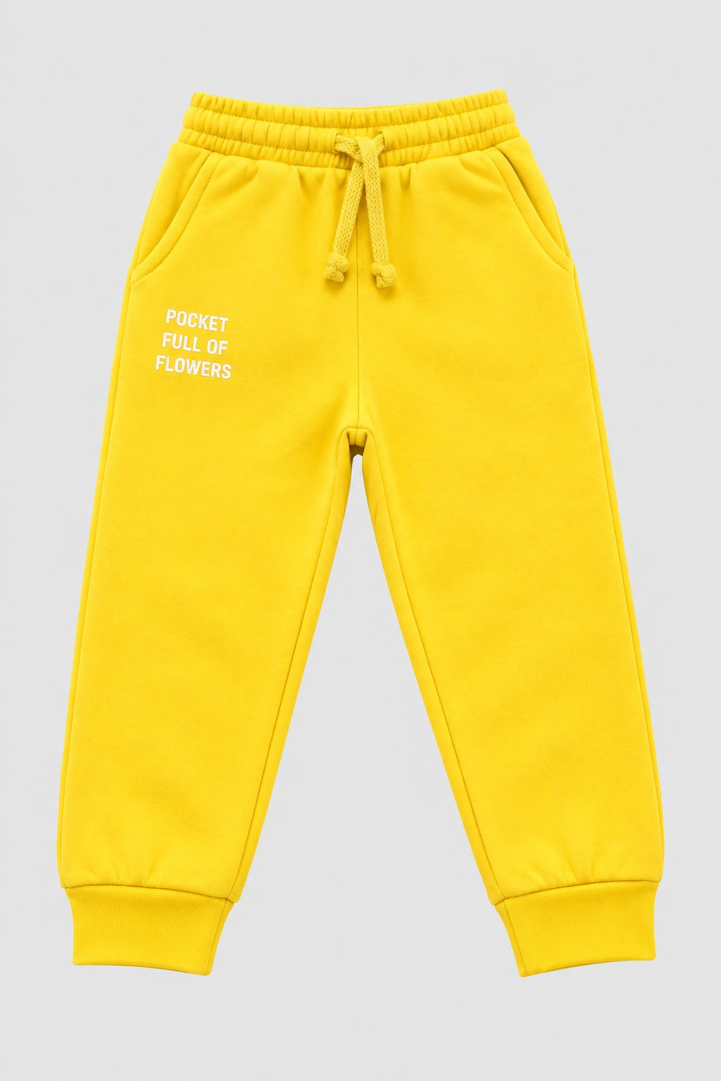 Girls yellow Full of Flowers Tracksuit