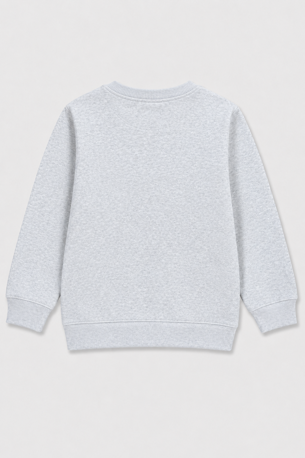 Boys Heather Grey Graphic printed Sweatshirt