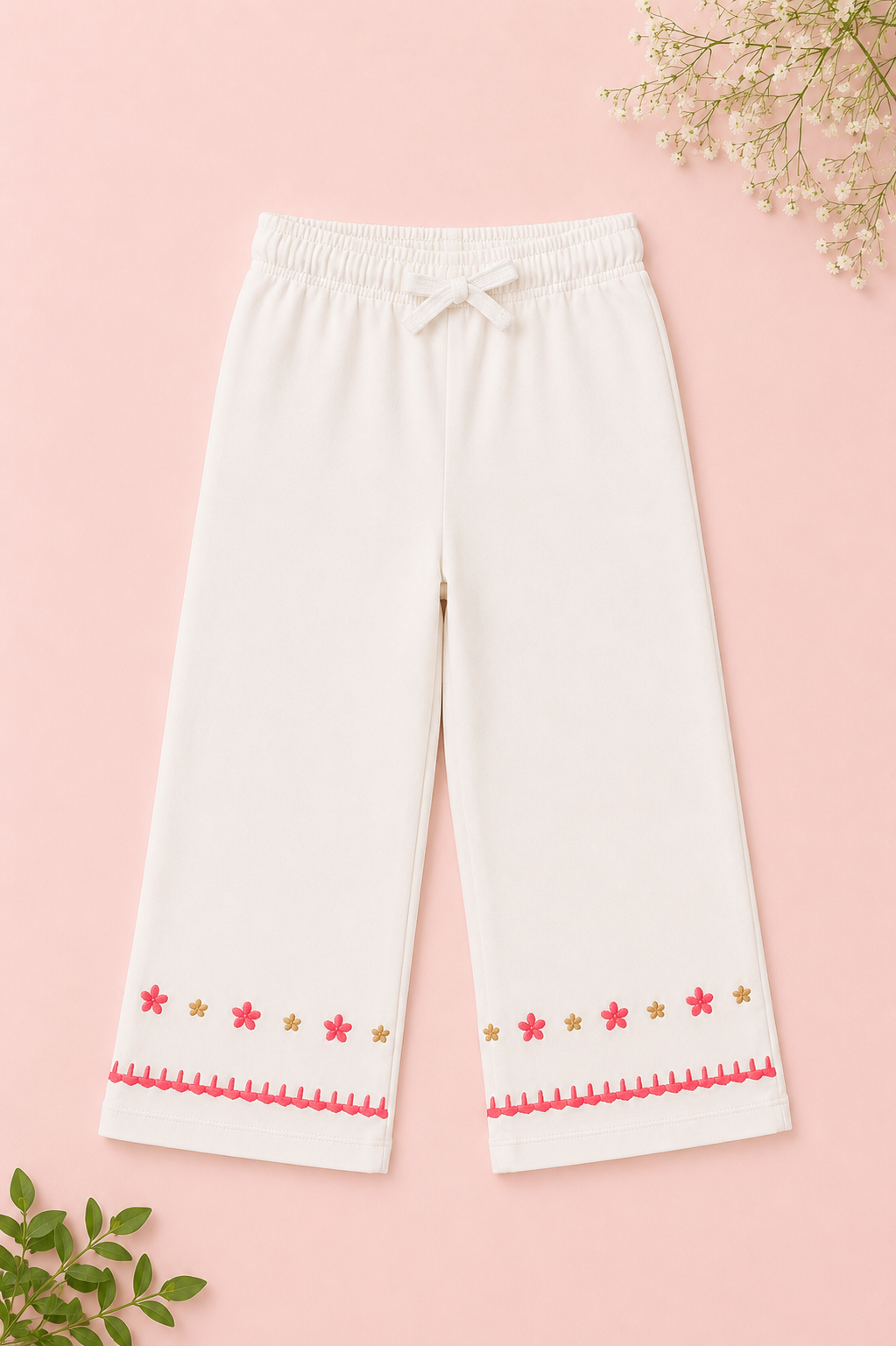 Girl's Blossom Breeze Printed Girls Co-ord Set