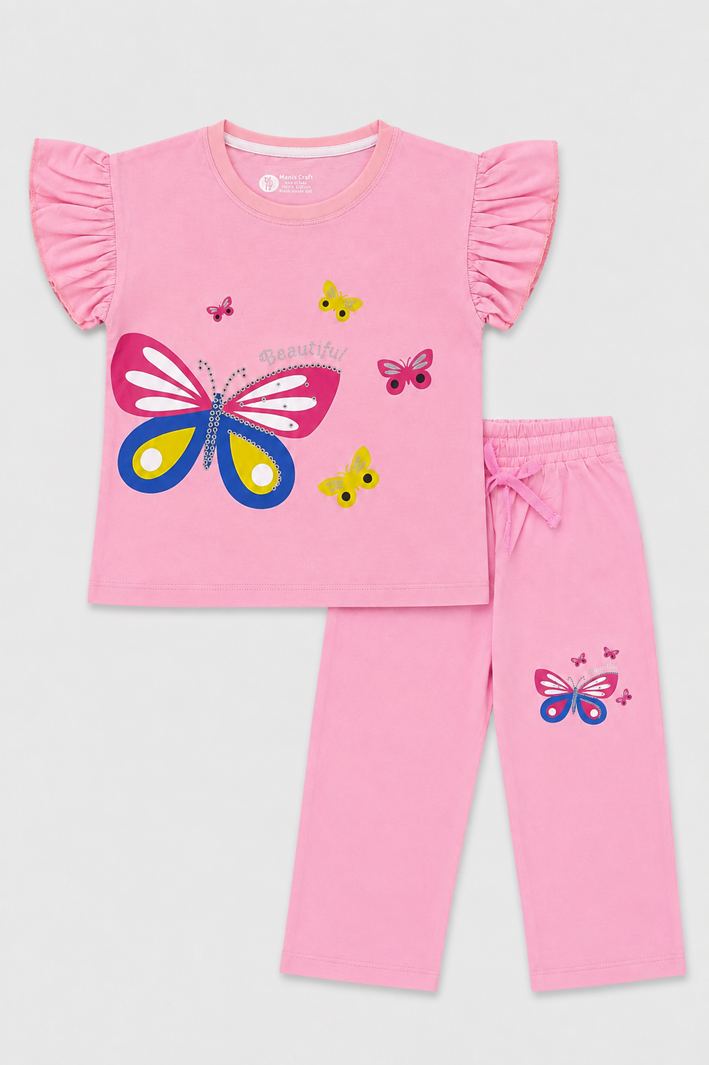 Girls Butterfly Bloom Co-Ord Set