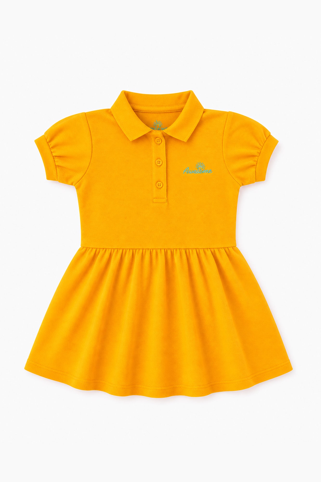 Girls Sunny Bloom Polo Dress
