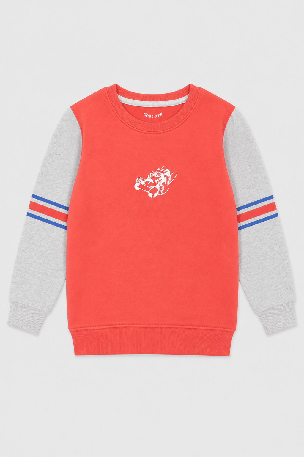 Boy Speed Racer Color-Block Sweatshirt - Giggles Crew