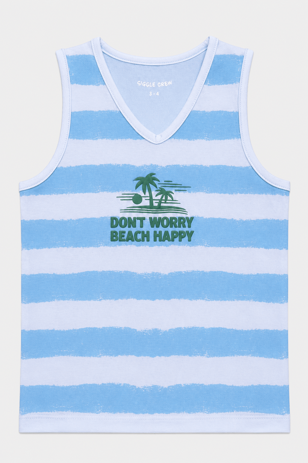 Boys Beach Striped Sando Pack of 2 - Giggles Crew