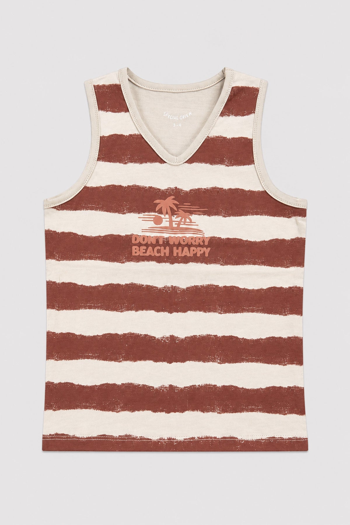 Boys Beach Striped Sando Pack of 2 - Giggles Crew
