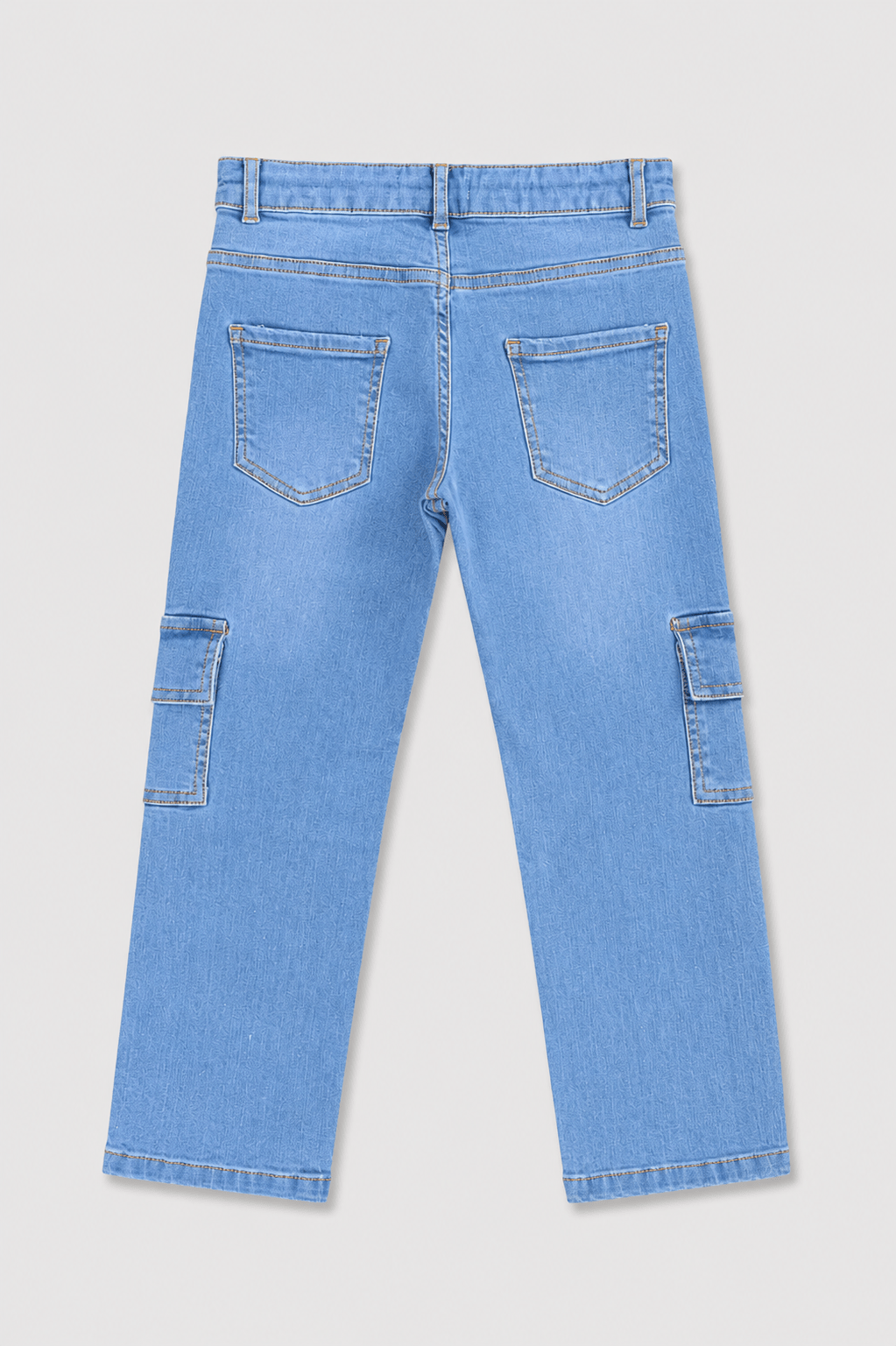 Boys Light Wash six pockets Jeans - Giggles Crew