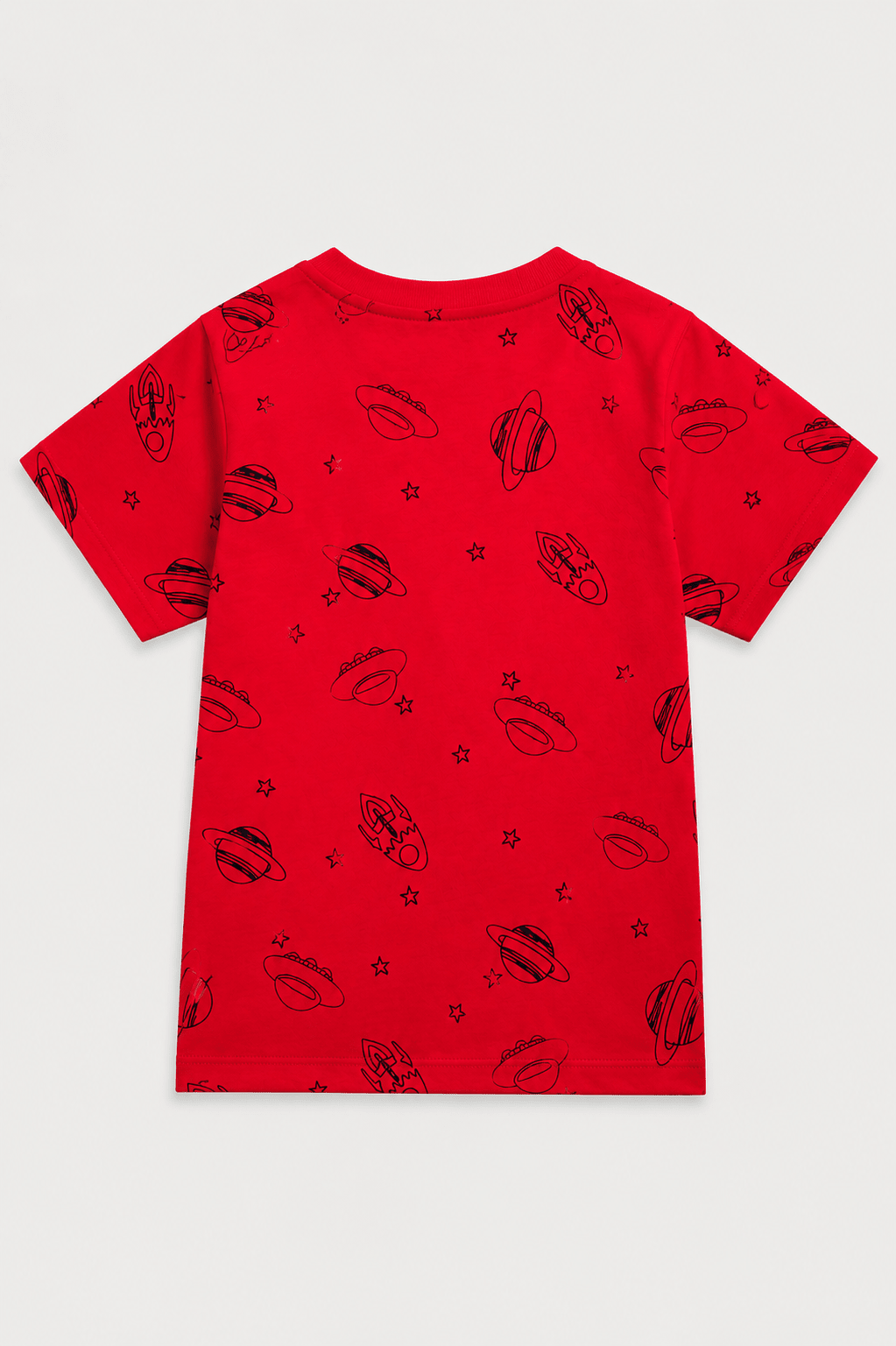 Boy's red color T-Shirt - Giggles Crew