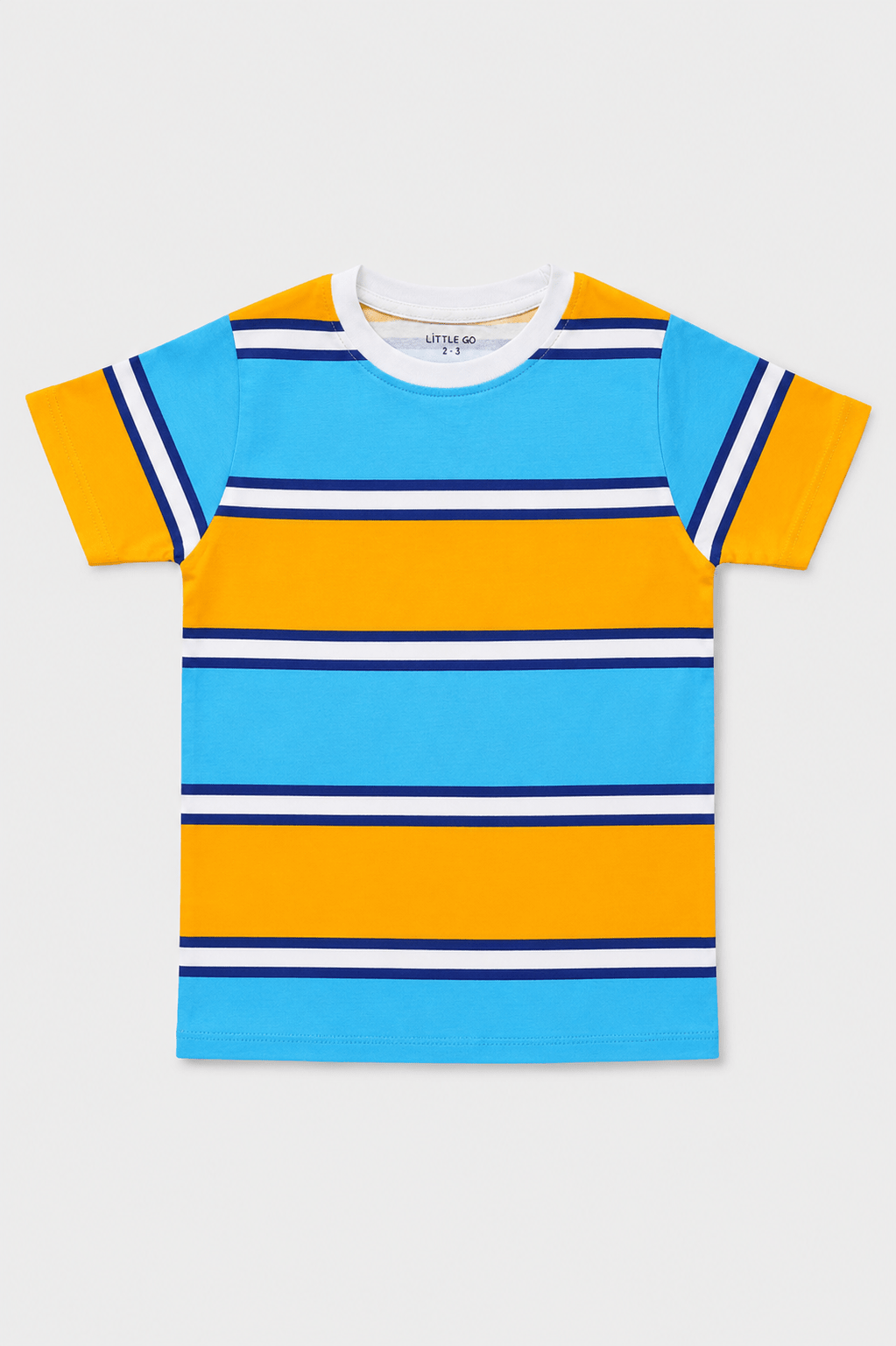 Boys Sunny Sky Striped Boys Co-ord Set - Giggles Crew