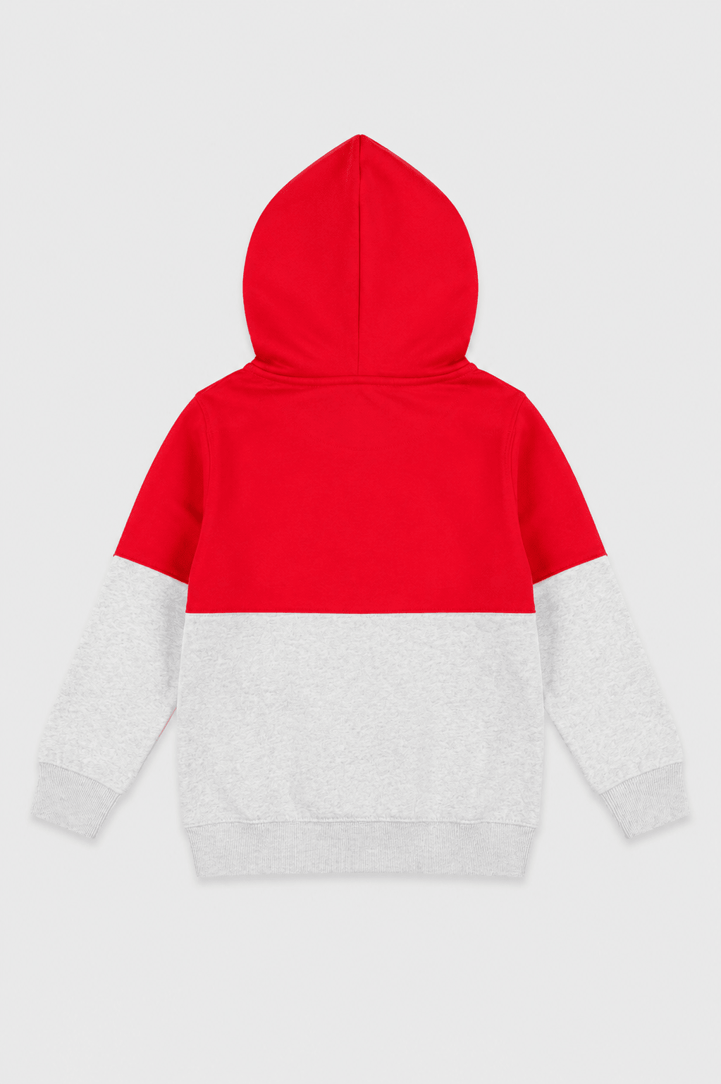 Boys Wild Adventure Red Color-Block Hoodie - Giggles Crew