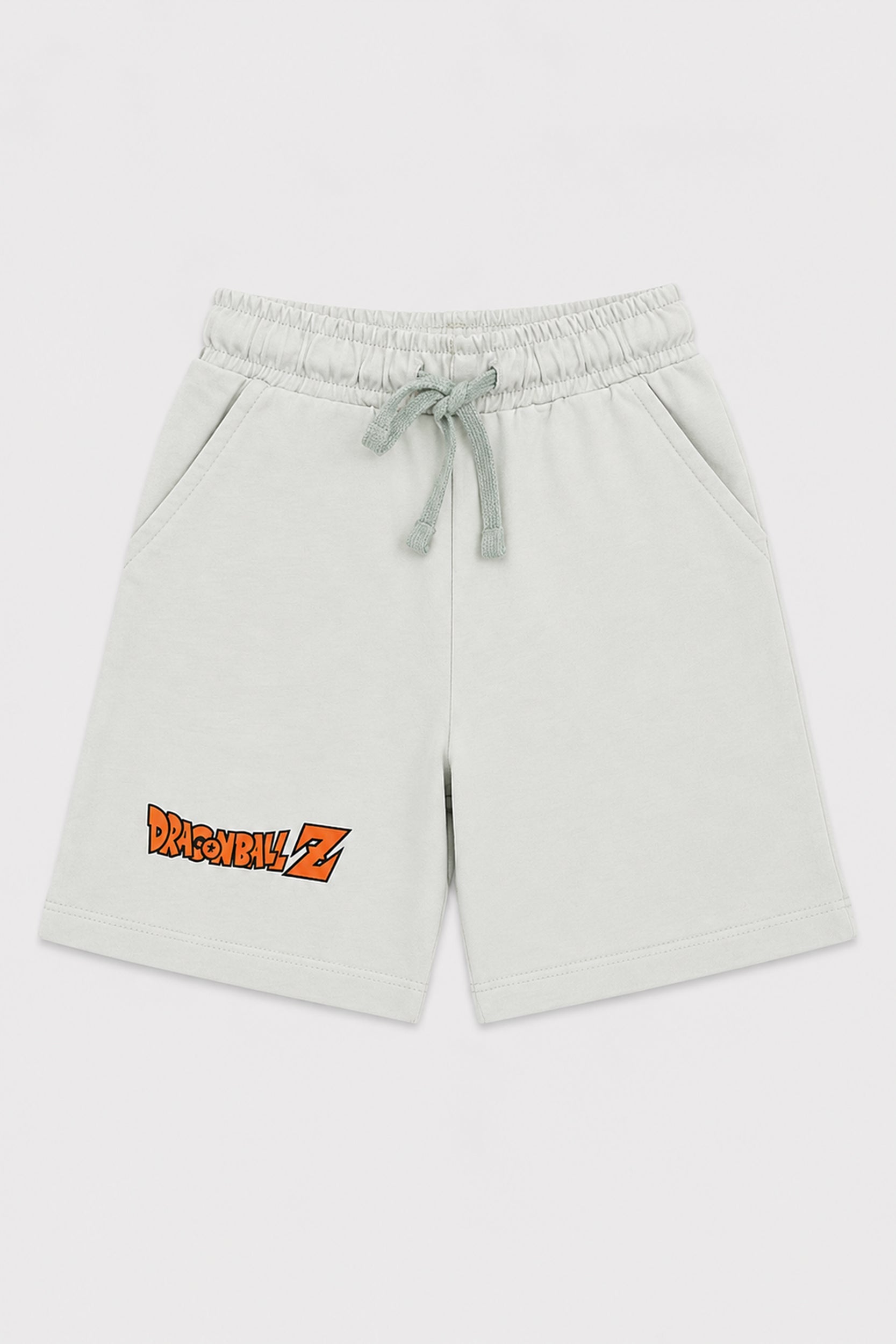 Dragon Ball Z Boys Summer Shorts – Ice Grey - Giggles Crew