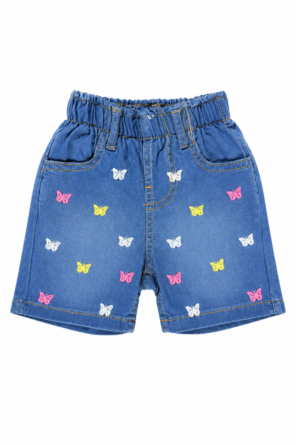 Girls Butterfly Breeze Denim Shorts