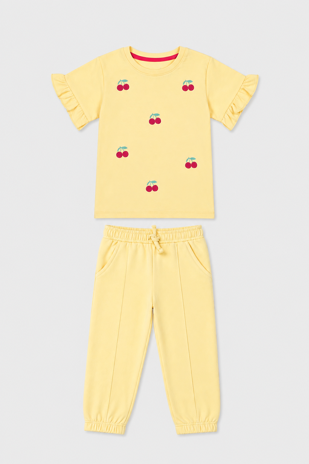 Girls Buttercup Cherry Comfort Set