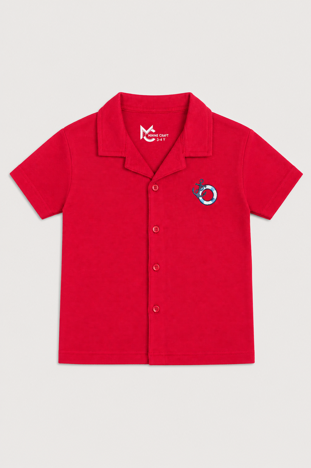 Boys Nautical Anchor Shirt