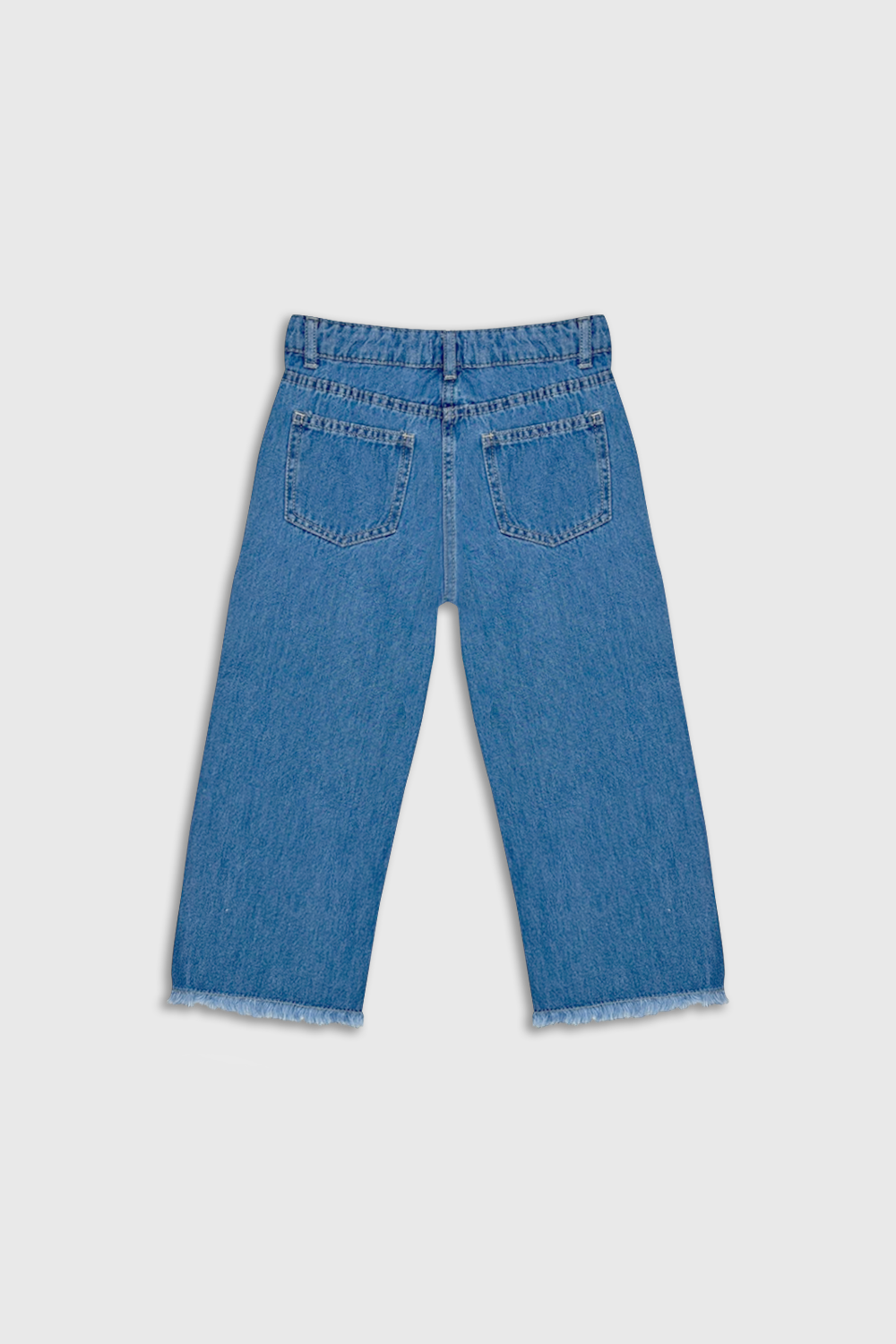 Girls light blue Wide Leg Denim