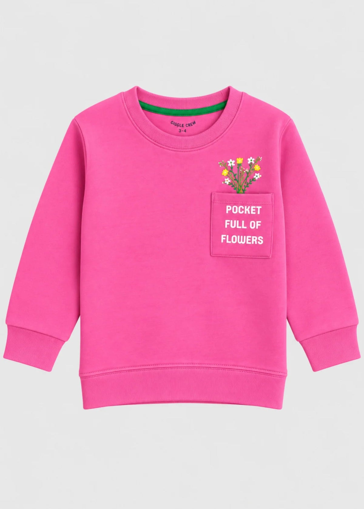Girls Pocket Full of Flowers Tracksuit - Giggles Crew
