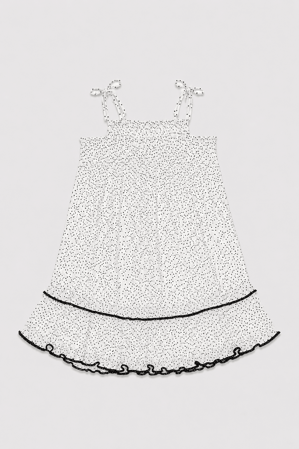 Girls Polka Dot Ruffle Sundress frock - Giggles Crew