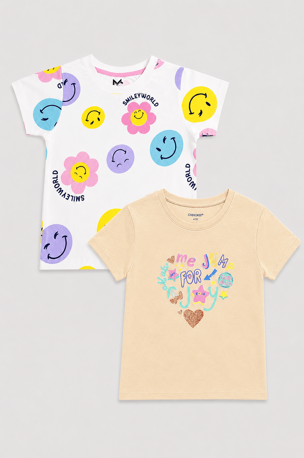 Girls T shirt pack of 2 - Giggles Crew