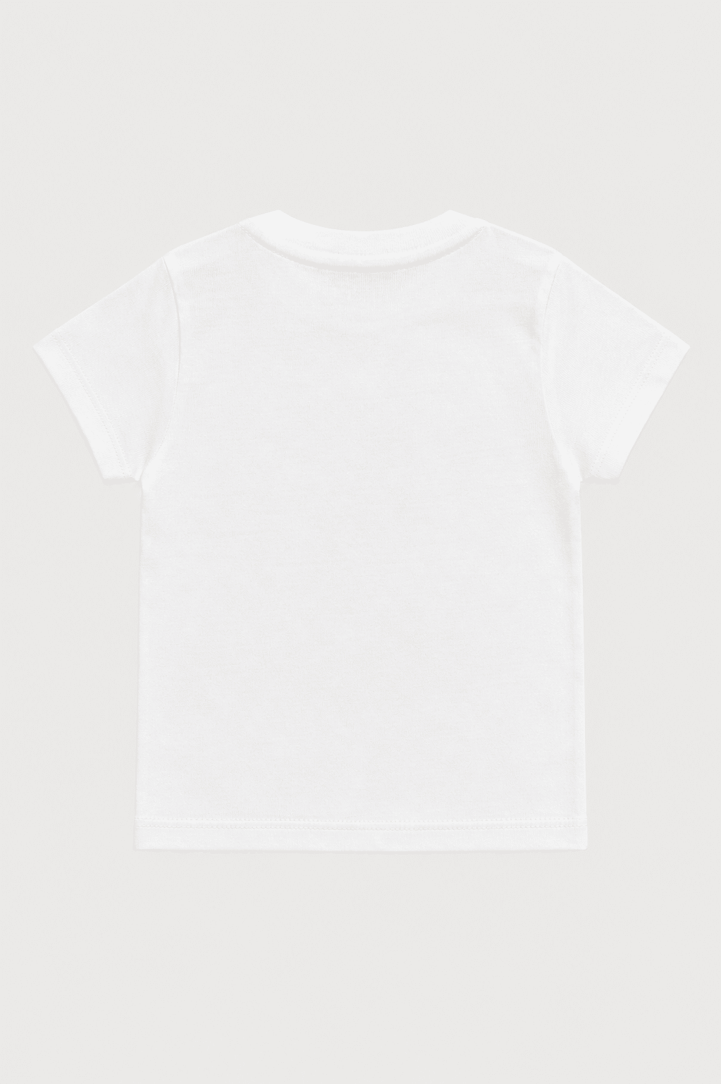 Infant boys white T shirt - Giggles Crew
