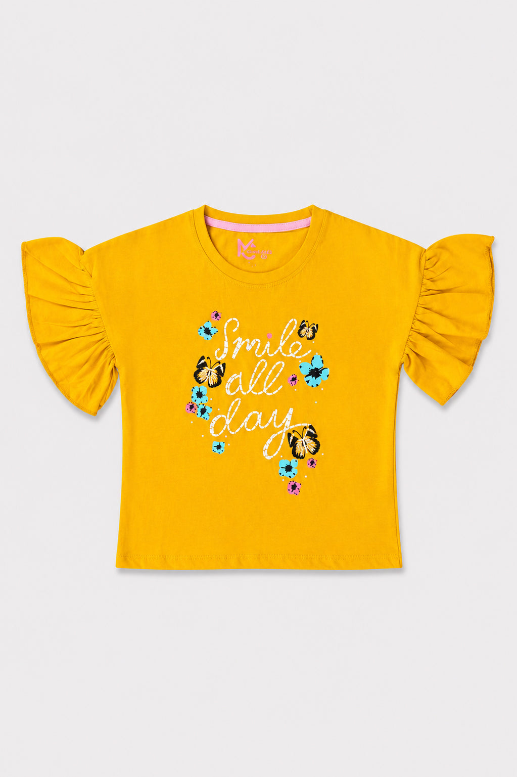 Girls Sunshine Smile Butterfly Co-ord Set