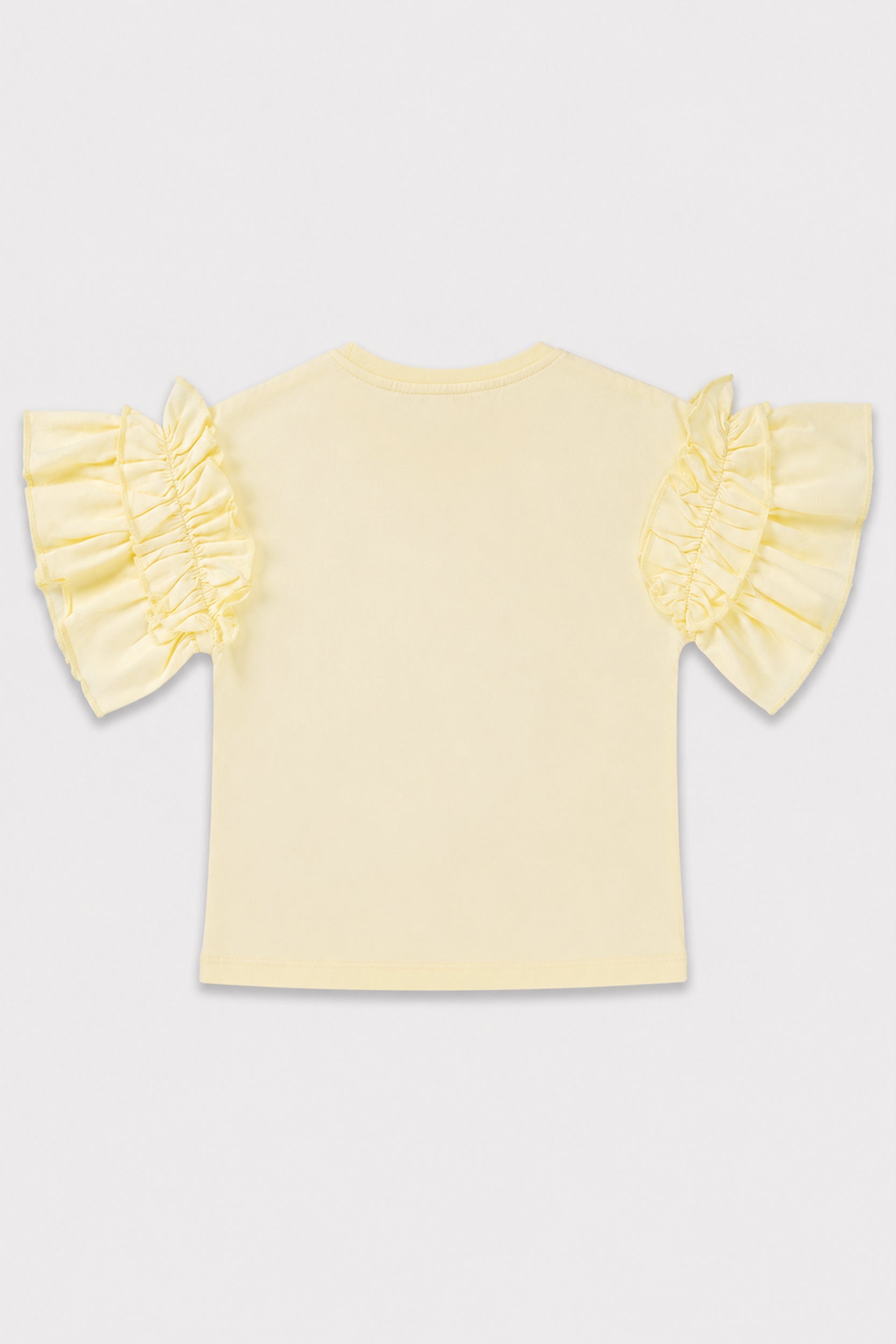 Girls Mickey Charm Frill Sleeve Shirt