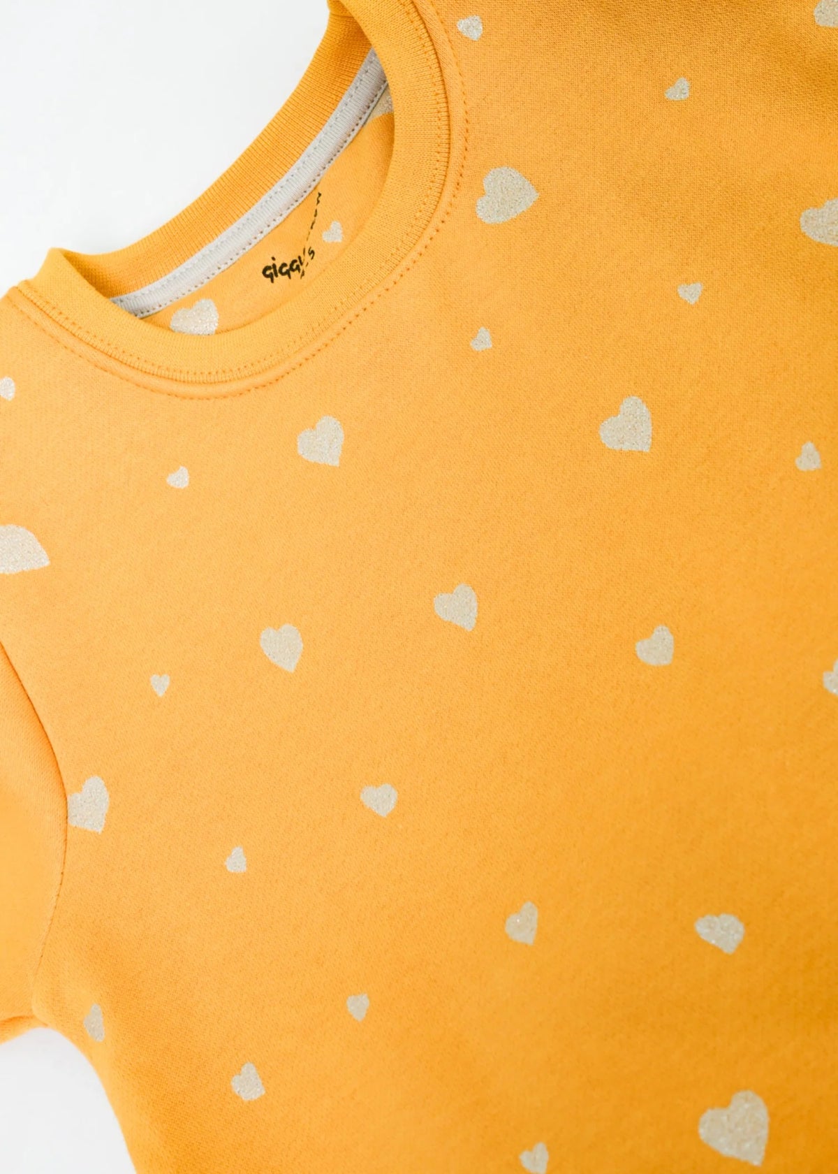Infant Girls Mustard Sweatshirt